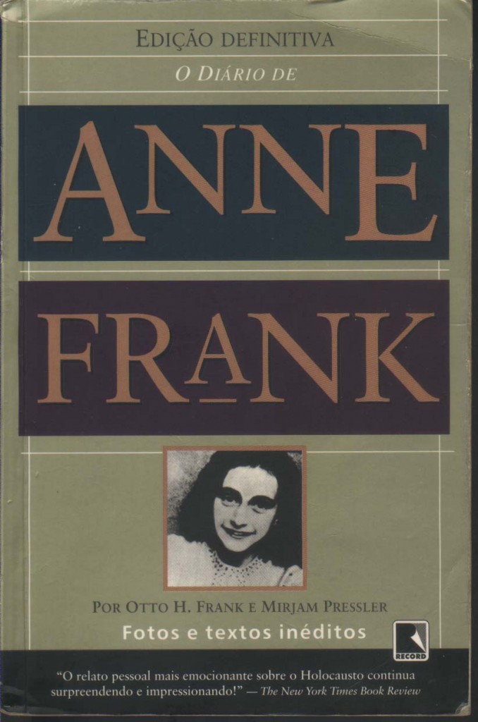 Livro "O Diário de Anne Frank"