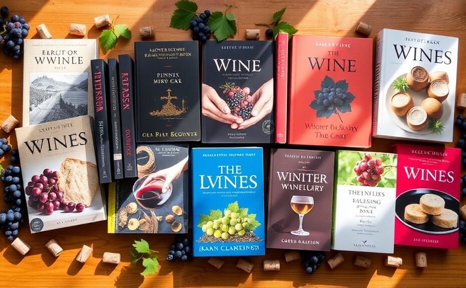 coleção dos melhores livros de vinho